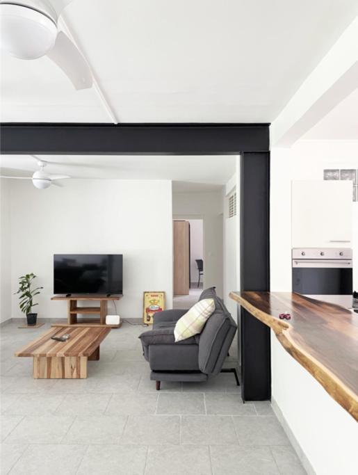 Spacieux Appartement A La Villa Montagne Le Carbet Bagian luar foto