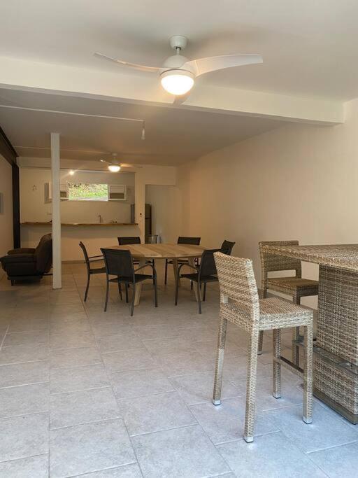 Spacieux Appartement A La Villa Montagne Le Carbet Bagian luar foto